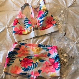 PINK Victoria’s Secret Gym to Swim Top & Bottom